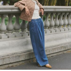Marine Layer Allison Wide Leg Jean Small